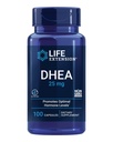 Life Extension Lithium 1000 mcg and DHEA 25 mg - Brain Health, Anti-Aging, Longevity, Immune & Sexual Health Supplements - 100 Count Each
