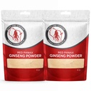自然なジンセノシド(16 oz)が付いている赤いPanaxのGinsengの粉-サポート健康なエネルギー、Vitality、気分および多く、スムージー、コーヒーまたは飲み物のための韓国のPanaxのGinsengの根の粉(2パック)