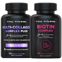 Vitalビタミン多コラーゲンプラスピル+ビオチンコンプレックスピル