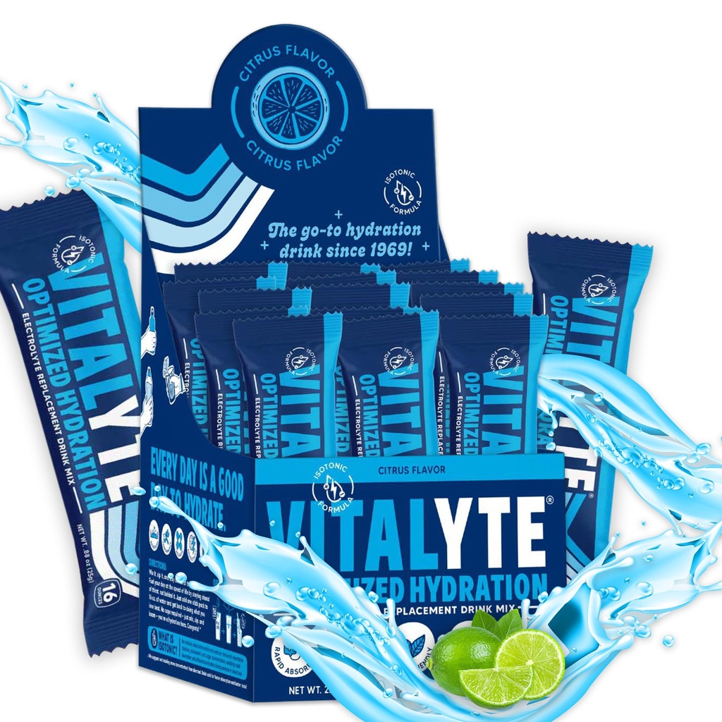 Vitalyte 電解液 パケット Isotonic スポーツ ドリンク | 電解液 パウダー パケット スポーツ 栄養 電解液 代替飲料 脱水救済パケット