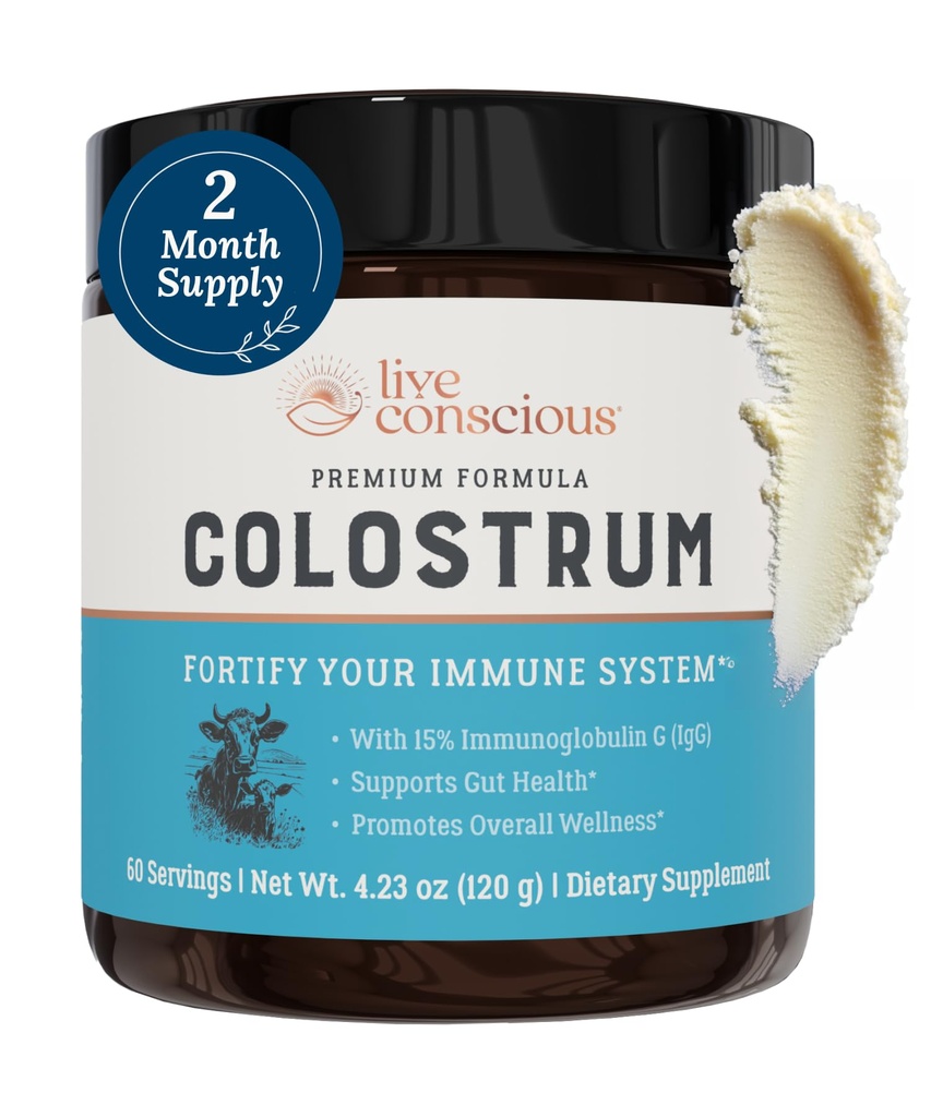 生きているConscious Colostrumの粉-鉄の吸収のためのLactoferrinの草によって供給されるColostrumの補足-牛のColostrumの免疫システム補足