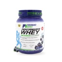 パフォーマンスのINSPIRED栄養WHEYタンパク質パウダー - すべての自然 - 25Gタンパク質 - BCAA - 消化酵素 - 繊維パック - ブルーベリー - 2lb