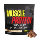 COLOSSAL LABS 筋肉蛋白質の乳白色の粉 [5 lbs/Pack の 1] - 風邪-ろ過される、25g 純粋な蛋白質、6.6g BCAAs (包装 5 月 Vary) (5 ポンド(パック 1)、ピーナツ バター チョコレート)