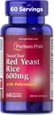 Puritans Pride Doctors Trust® Red Yeast Rice 60mg with Policosanol, サプリメント, 60 迅速なリリースカプセル