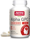 Jarrow Formulas®アルファGPC、300mg、栄養補助食品、大人のための脳の健康サプリメント、60ベジギーカプセル、30日の供給