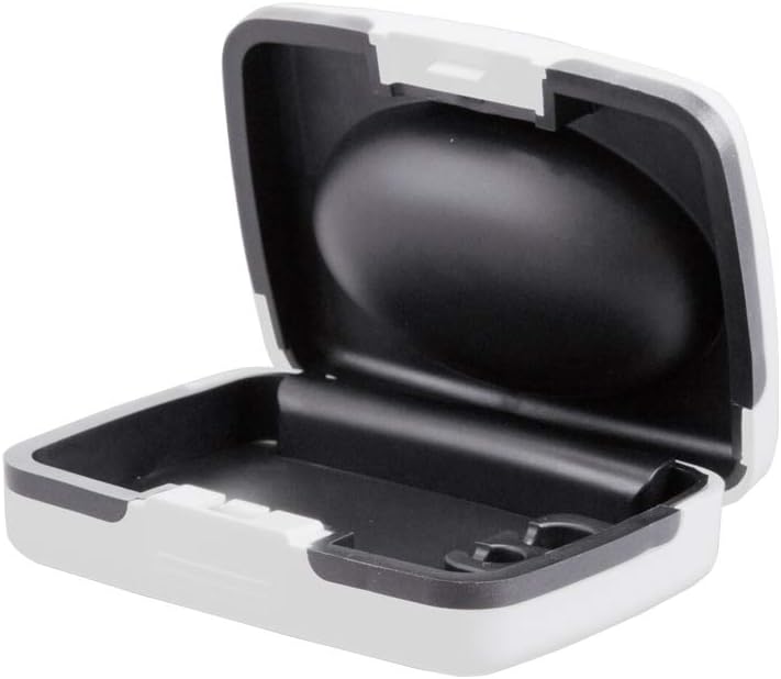 SOUNDLINKの補聴器ケースBTE CIC ITE ITC補聴器ポータブルバッテリーコンパートメント付きハードストレージボックス