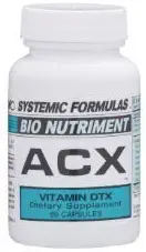 Repellerking Systemic Formulas Bio Nutriment ACX Vitamin DTX 60 Capsules