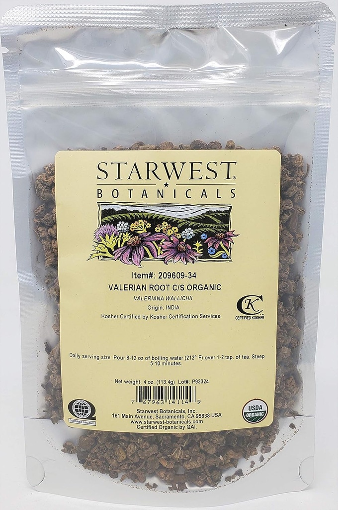 Organic Valerian Root C/S
