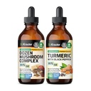 ドーゼンマッシュルーム 4 Fl. Oz. & ターメリックチンチャー 4 Fl. Oz.
