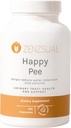 ZENZSUAL Happy Pee - オーガニッククランベリーとD-Mannoseによる尿路のサポート - 女性のための包括的なUTI痛みの軽減サポート - 120カプセル