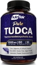 NutriFlair 純粋な TUDCA 1000mg - プレミアム Tauroursodeoxycholic 酸のベール ソルト、デトックス&クレンス、非GMO、グルテンフリー。 肝臓、腎臓および胆嚢サポート - 米国製、60カプセル