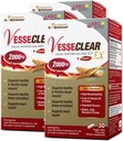 LABO Nutrition VesseCLEAR EX:Nattokinase NSK-SD+Elastin F for Clean & Flexible Blood Vessel。 日本で最も臨床的に研究、機能性線量、酸抵抗/剥離カプセル、90カウント