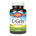 Carlson - C-Gels、1000mg、ビタミンC Softgels、免疫サポート&ハートヘルス、ビタミンC Softgels、抗酸化剤、ビタミンCサプリメント、100 Softgels