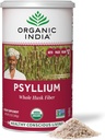 ORGANICインド全ピシリウムハスクパウダー有機 - サイリウムハスク繊維サプリメント、消化器サポート、ビーガン、グルテンフリー、非GMO、可溶性ファイバーソース - 12オンス(パッケージ1)