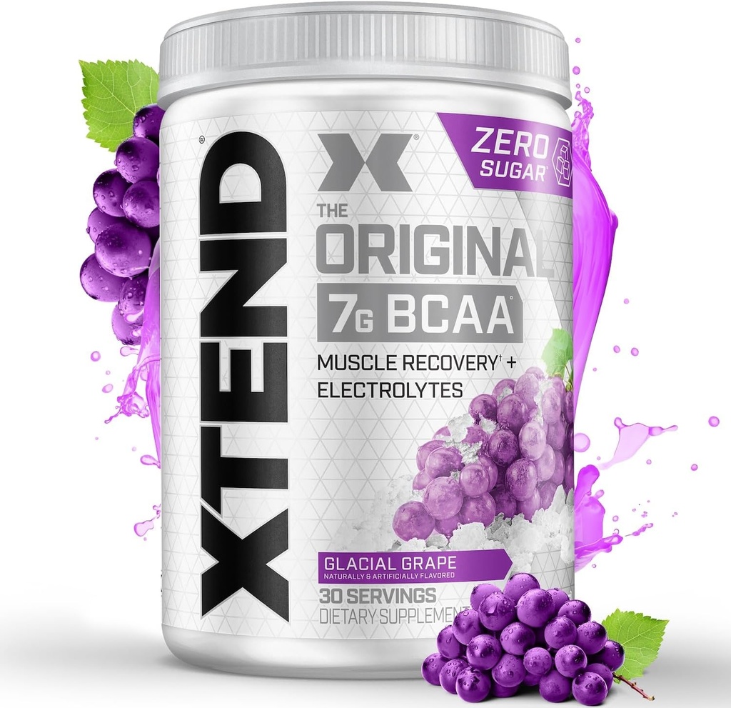 Xtend XTEND 元の BCAA の粉 7g BCAA および 2.5g L グルタミン、砂糖の人の及び女性のためのアミノ酸の自由なポストの筋肉回復飲み物、30 のサービング