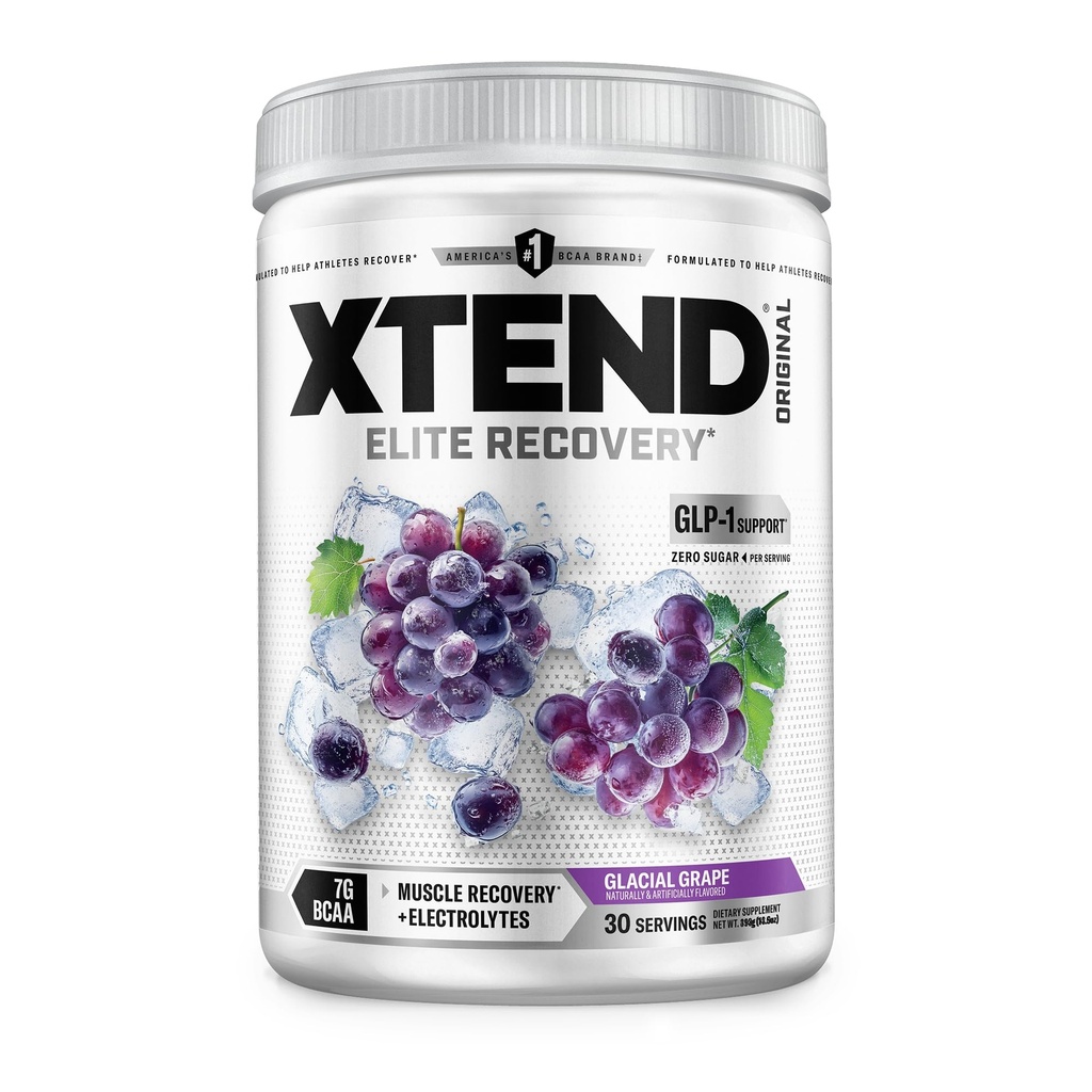 Xtend XTEND 元の BCAA の粉 7g BCAA および 2.5g L グルタミン、砂糖の人の及び女性のためのアミノ酸の自由なポストの筋肉回復飲み物、30 のサービング