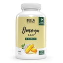Bella All Natural Omega 3 6 9 と ニンニク オイル - 200 Softgels