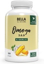 Bella All Natural Omega 3 6 9 と ニンニク オイル - 200 Softgels