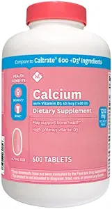 ビタミンD-3 600Tabletsが付いているメンバーの印のカルシウム600mg