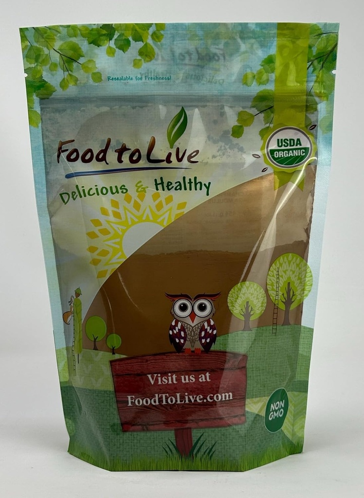 オーガニックチャガキノコパウダー、1ポンド - 免疫とホリスティックウェルネスのためのすべての天然ビーガンスーパーフード。 酸化防止剤および栄養素包装で豊富。 非GMO。 100%の純粋。 コザール