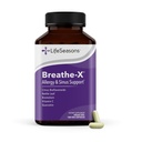 Breathe-X - Allergy&Sinusリリーフサプリメント - 支持のSinuses&Nasal Discomfort - 非Drowsy&Fast-Acting - Quercetin、Bromelain、Citrus Bioflavonoid、Nettleリーフ&ビタミンC - 180カプセル