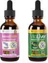 Rejuvica Health Balanced Femme + VitaLiver - より良い吸収のためのサポート女性バランス + 肝臓サポート - ミルクアザミ、ドンキア、アーティチョーク、マカ、タンポ、その他!