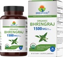 Brieofood Organic Bhringraj 1500mg、45 サービング、ベジタリアン、グルテンフリー、90 ベジタリアン タブレット