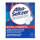 Alka-Seltzerの余分強さのHeartburnの救助のEffervescent Antacidのタブレット、速い消化器救助、24のCt