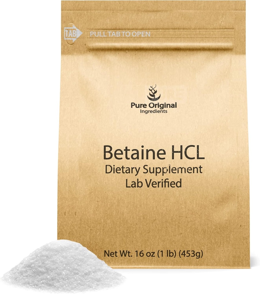 純粋な元の INGREDIENTS は HCL 1 の lb の添加物無しまたは注入口、実験室によって確認される補足を達成します