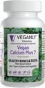 VEGANLYビタミン - ビーガンカルシウムプラス7ヘルシーボンと歯(60キャップ)植物ベースのサプリメント