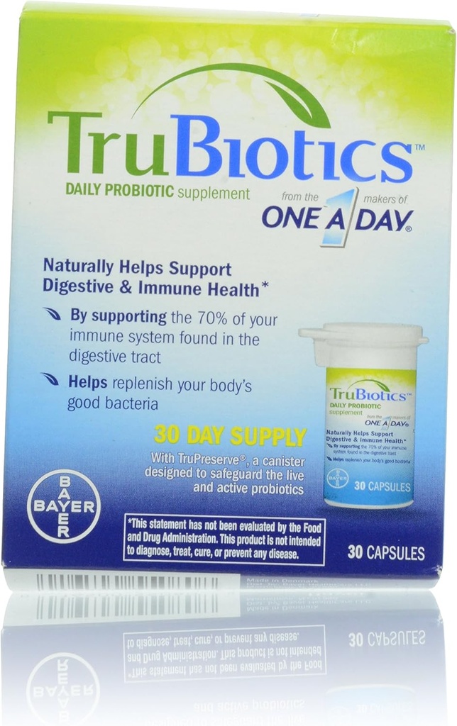 Trubioticsはカプセル、30の計算を補います