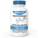 男性と女性のためのDrFormulas DHTブロッカー | 毛オメガ アドバンスト 毛の成長はBiotin 5000 mcgと補います | 毛損失のビタミンの丸薬、45日の供給