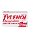 Tylenolの規則的な強さはアセトアミノフェンの325のmg、頭痛、腰痛、筋肉痛、接合箇所の苦痛及び月経のけいれん、100のctのためのレバーおよび苦痛と錠剤にします