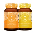 真のVeda Mood Bundle USDA Organic | Multi-Award-Winning | 有機アシュワガンダ KSM-66® | ビタミンB6による有機ホスピリル