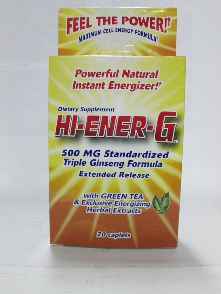 風車の健康プロダクトこんにちはEner-Gの三重のGinsengの補足の小冊子、500のmg、20の計算のパッケージ(3)のパッケージ