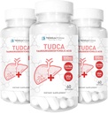 (3パック) テラフォームピュアTUDCA(タウルソデオキシコール酸) - サービングあたりの500mg - 純粋な肝臓サポートと健康 - 60カプセル