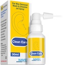 NAVEH PHARMA® CleanEars | 耳のワックス除去スプレーの高速作動 | わずか1回のトリートメントでイヤーワックスを分解 | 臨床的に300%より有効なW/Mineral Oil | Gentle & Safe | 1 Fl Oz