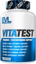 Evlution Nutrition VitaTest - ビタミン + テストステロンサポート - 主要なビタミン + ミネラルサポート - 男性の毎日の栄養素とテストステロンサポート - 骨、目&免疫サポート - 45 サービング - 90 錠