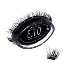 Lashify 極端な 10 mm Gossamer DIY Eyelash Extensions Refill, ブラック, 簡単な偽の Lashes へ Add Tremendous ボリューム