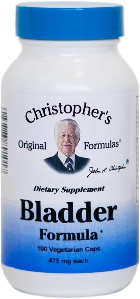 Christopher's Original Formulas Bladder Formula, Urinary Health Support, 100 Caps
