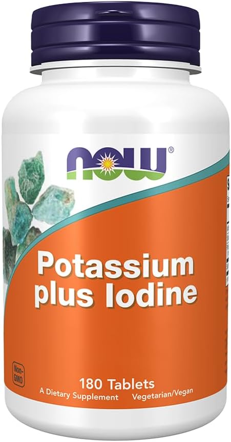NOW FOODS のカリウムのプラス Iodine180 タブ、180 CT