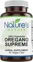 NATURE'S GARDEN ESSENTIALS オレガノ最高(w/Garlic、オニオン、ジンジャー&カイエン) - 90 ベジギーキャップ