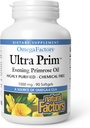 自然な要因超Primの夕方Primroseオイル1000mgのオメガ6 GLAの自然な源、90のSoftgels