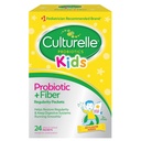 Culturelleキッズプロバイオティック+ファイバーパケット(年齢3 +) - 24カウント - 消化の健康と免疫サポート - 定期的な回復を助けます(パッケージングは異なる場合があります)