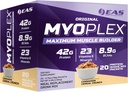 EAS Experimental and Applied Sciences Original Myoplex Maximum Muscle Builder, Meal Replacement Protein Drink Mix | Quality Protein Blend | 42g Protein | 20 Individual Packet (Cinnamon Cereal Crunch)