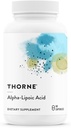 THORNE - アルファリポ酸 - 300 mg - 肝臓デトックス、抗酸化剤サポート、神経の健康&精神的シャープネス* - 60のサービングのためのサプリメント