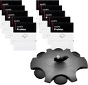 (60 PC) Minifit Prowax Wax Guards Oticonの補聴器、OticonのMinifitの補聴器の交換部品の供給のクリーニングのキットの付属品(10のパック)