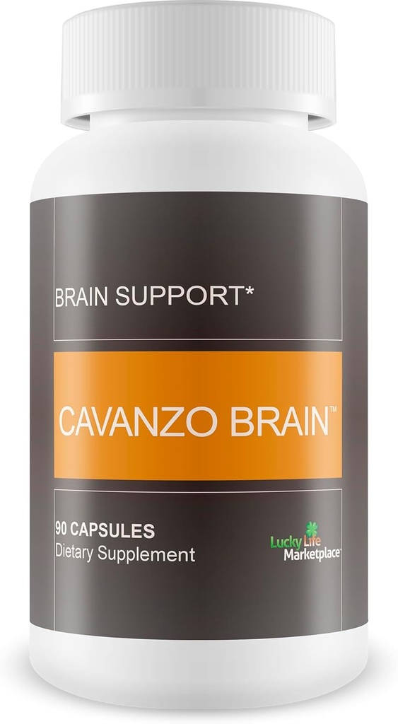 Cavanzo の頭脳サポート - 脳サポート補足は記憶焦点および頭脳機能を改善します - 記憶焦点 - 明快さ - 回復 - Stamina - Cavanzo のフランキンセンスはカプセルの公式を改善しました