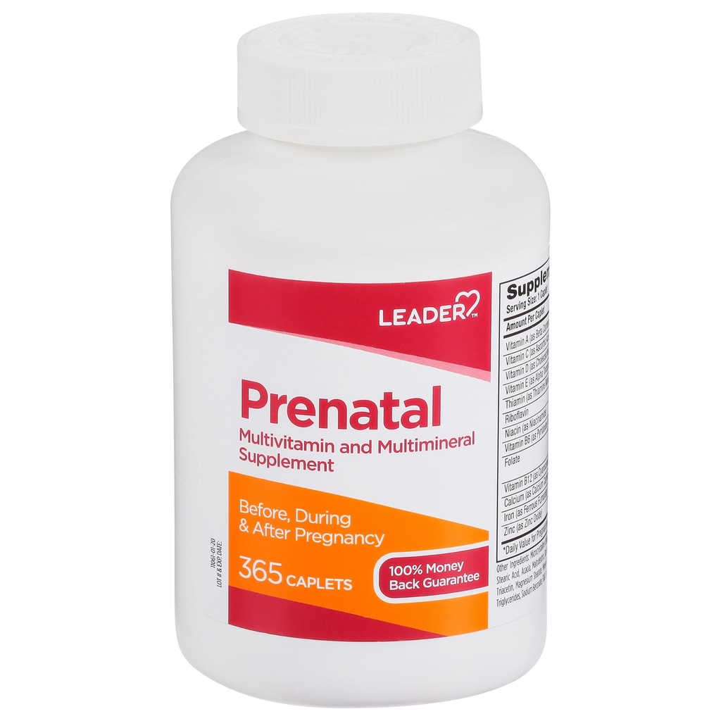 健康な妊娠及び胎児の開発のための800mcgの葉酸及びエッセンシャルNutrients、DHAのママ、毎日のサポート、365のカプレットを期待するための高い効力のビタミンが付いている先行のMultivitamin