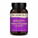 Dr. Mercola Quercetin & Pterostilbene Advanced - サポート 呼吸器 & 免疫の健康 - 500 mg Quercetin - 高バイオアベイラビリティ式 - 非GMO、グルテンフリー&大豆無料 - 60カプセル(30のサービング)